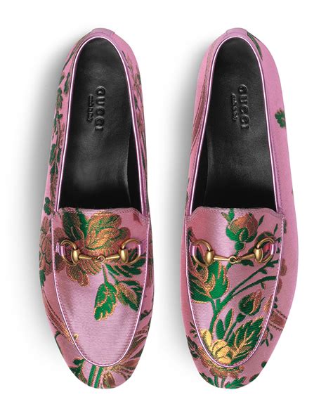 gucci jordan jacquard loafers